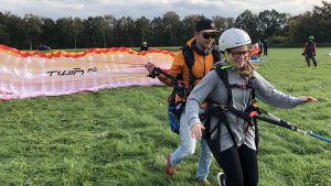 tandem paragliding in almelo