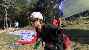 leren paragliding Lijak