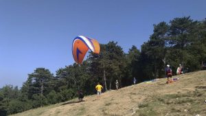 paragliden in Slovenie