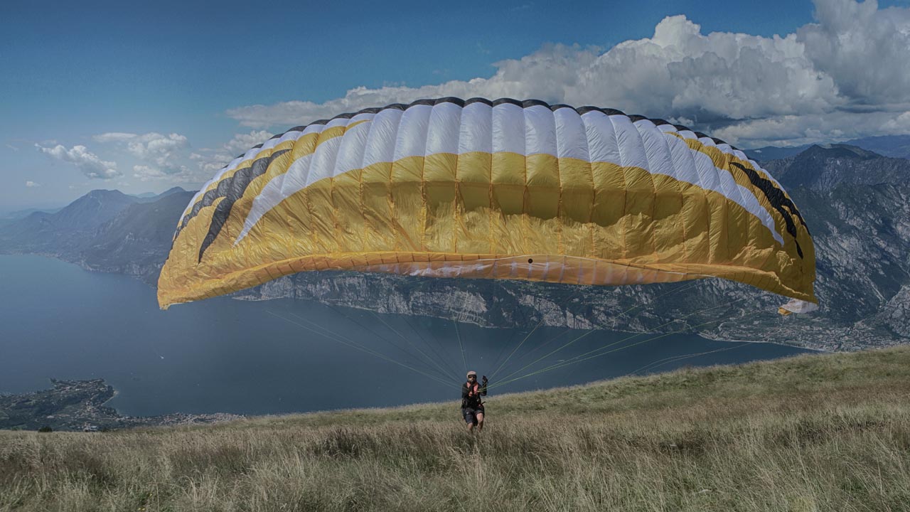 paragliden vlieguitrusting RAST start
