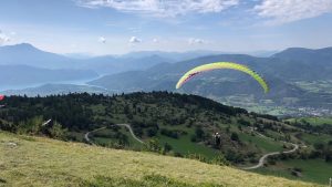paragliding Lac de Serre Poncon