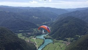 paragliden in Slovenie