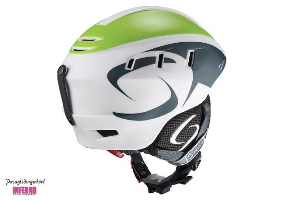 Supair-paraglidinghelm-groen