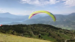 paragliden Lac de Serre Poncon