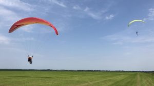 schermvliegen paraglidingschool KNVvL