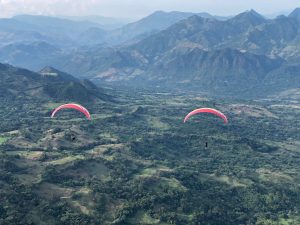 Colombia paragliding